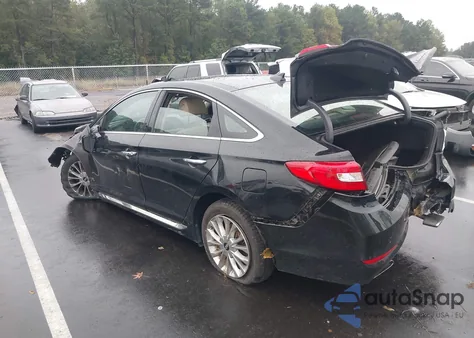 2015 Hyundai Sonata Limited from USA, damaged, VIN 5NPE34AF9FH091269